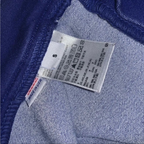 American Apparel jeans high waisted royal blue - Picture 3 of 3